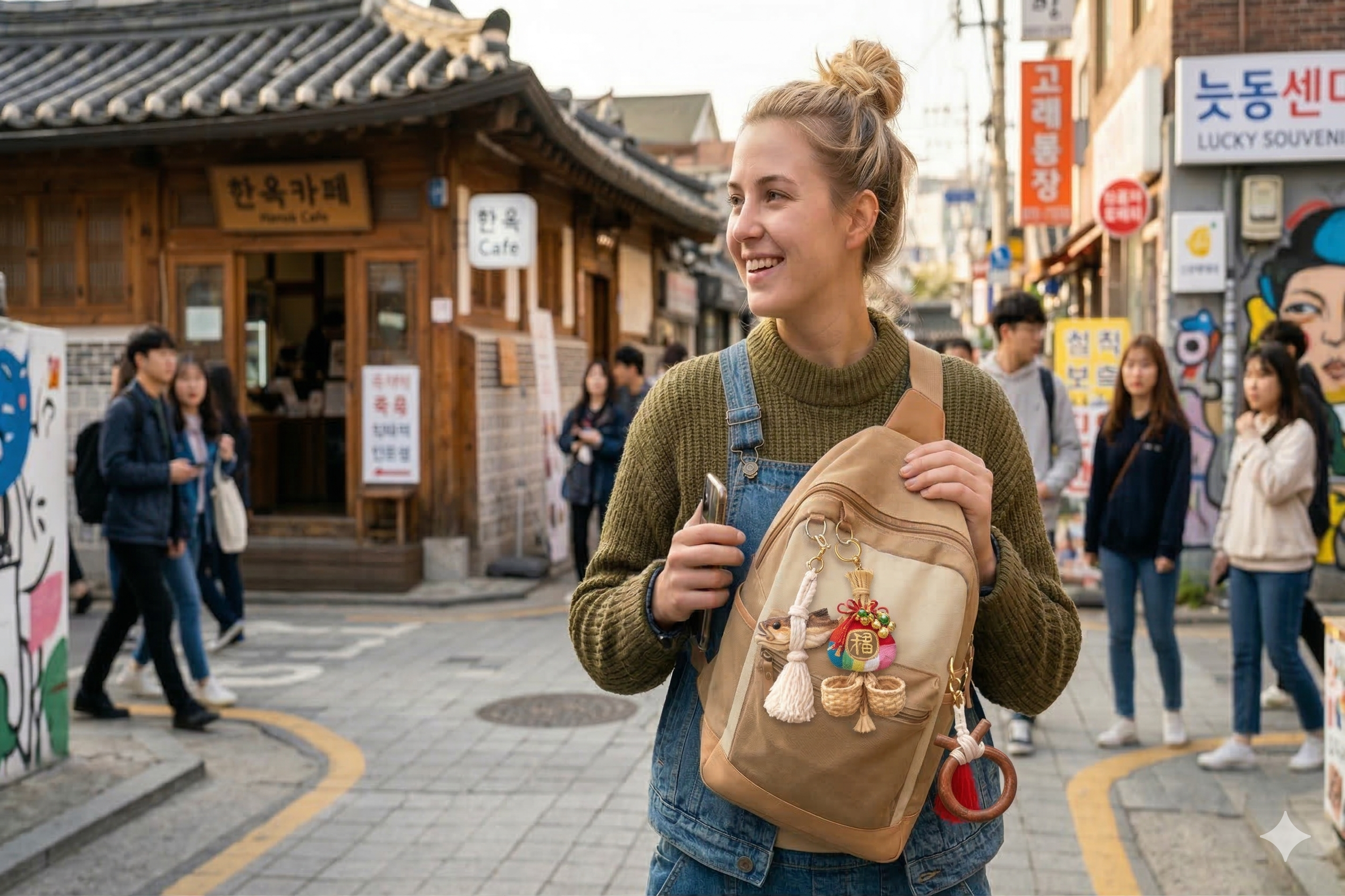 It's a traditional Korean item that I wear as a key ring.